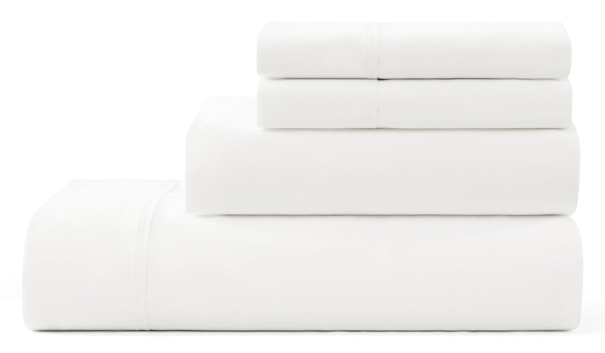 UGG Hedi King Sheet Set flat sheet shown, soft and breathable for all-night comfort.