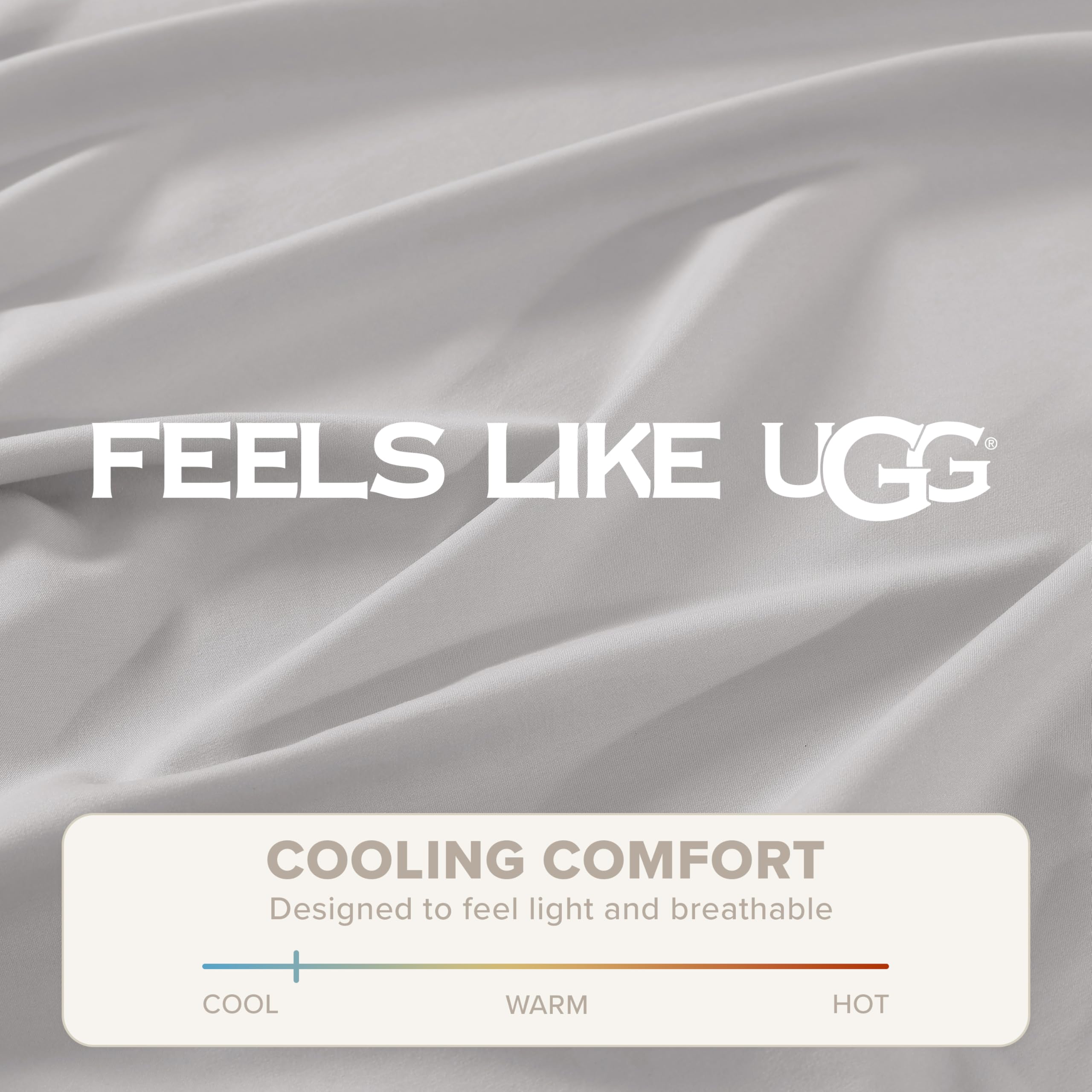 UGG Hedi cooling technology helps regulate temperature for restful nights