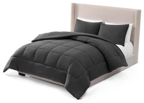 UGG Leonora box-stitch comforter offers even fill and cozy warmth.