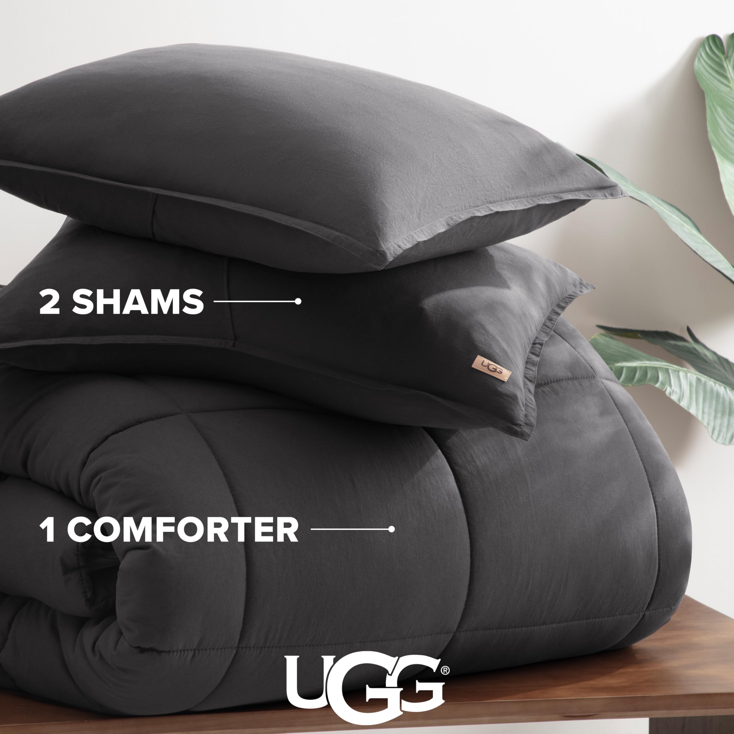 UGG Leonora breathable fabric for all-season comfort.