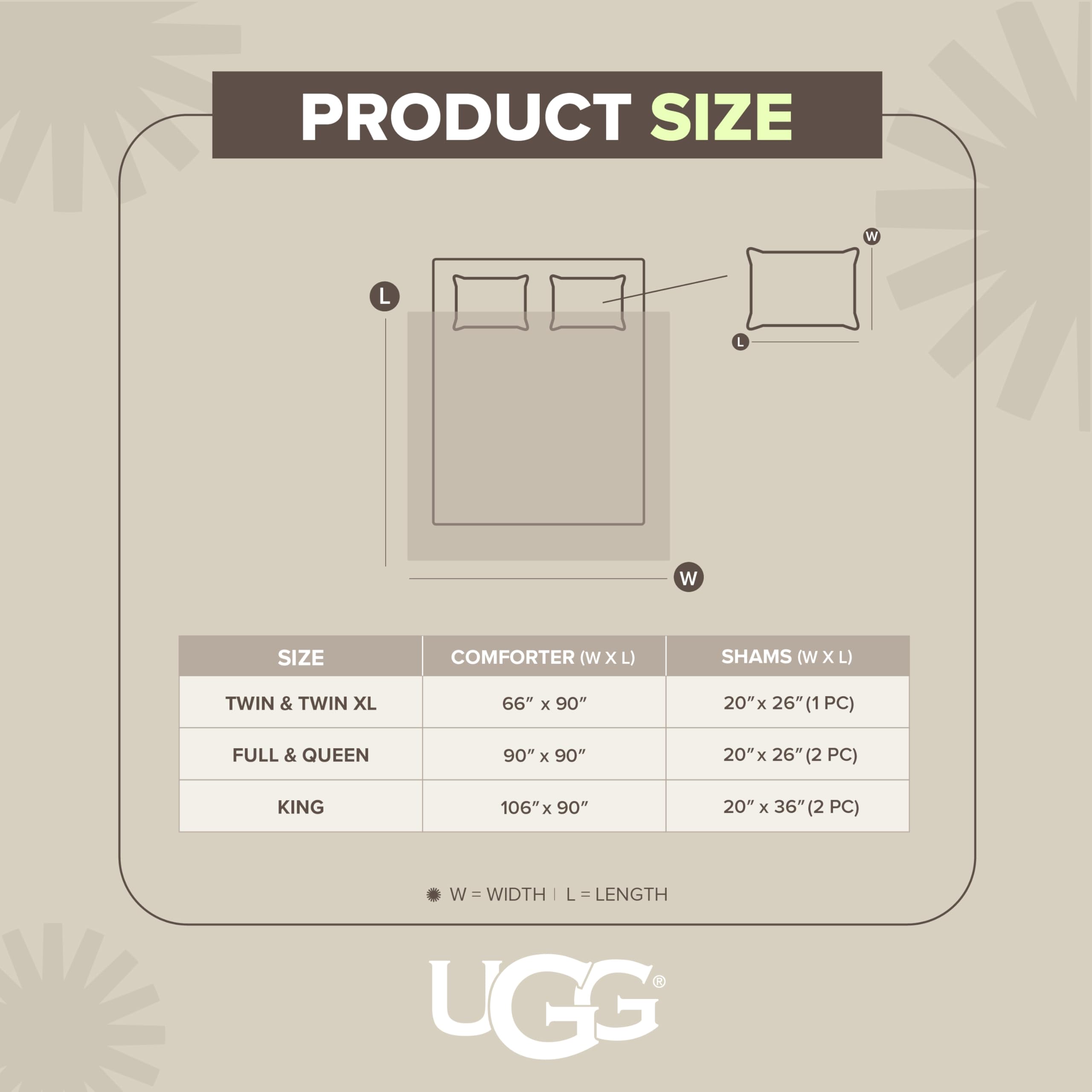 UGG Leonora reinforced stitching adds durability for daily use.