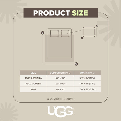 UGG Leonora reinforced stitching adds durability for daily use.