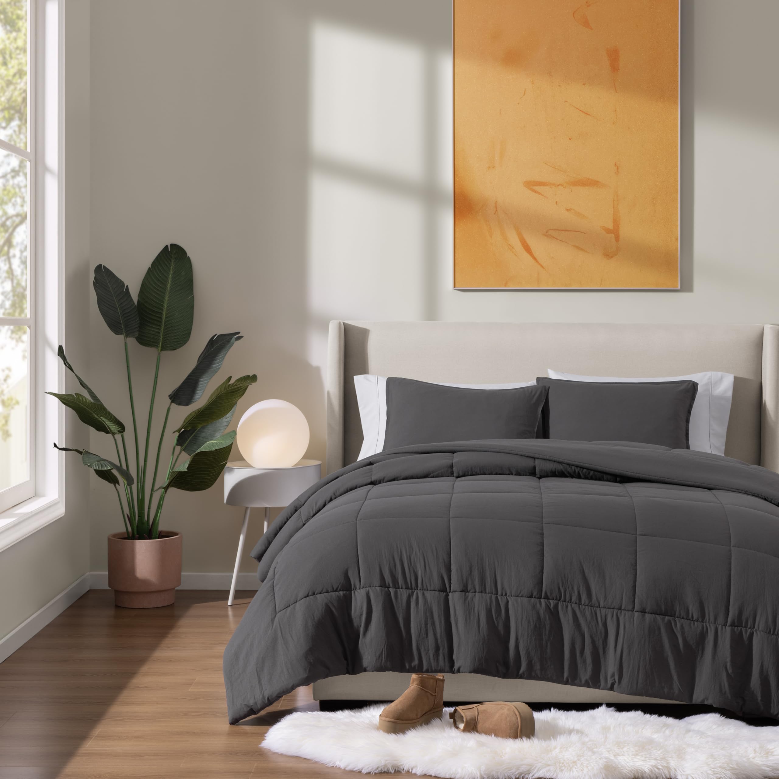 UGG Leonora reversible colorway for easy bedroom refresh.