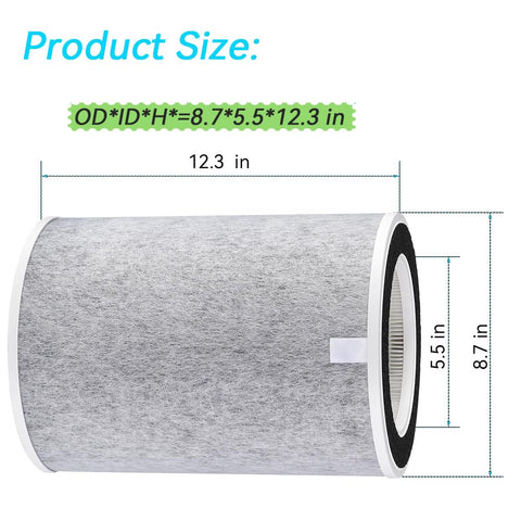 UgoHiff compatible with Shark HP201/HP202 UA205 purifiers