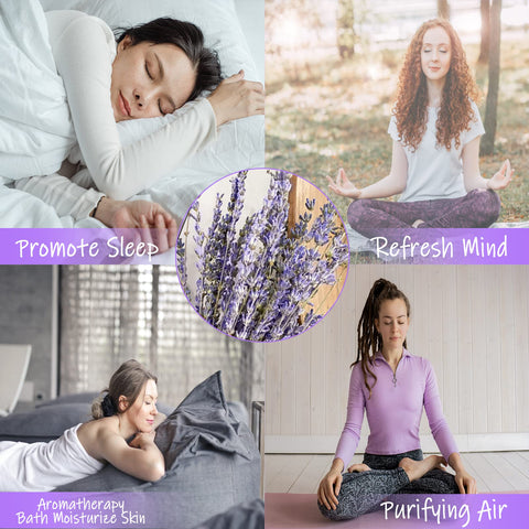 Uieke lavender aroma lingers, refreshing the space with soothing notes