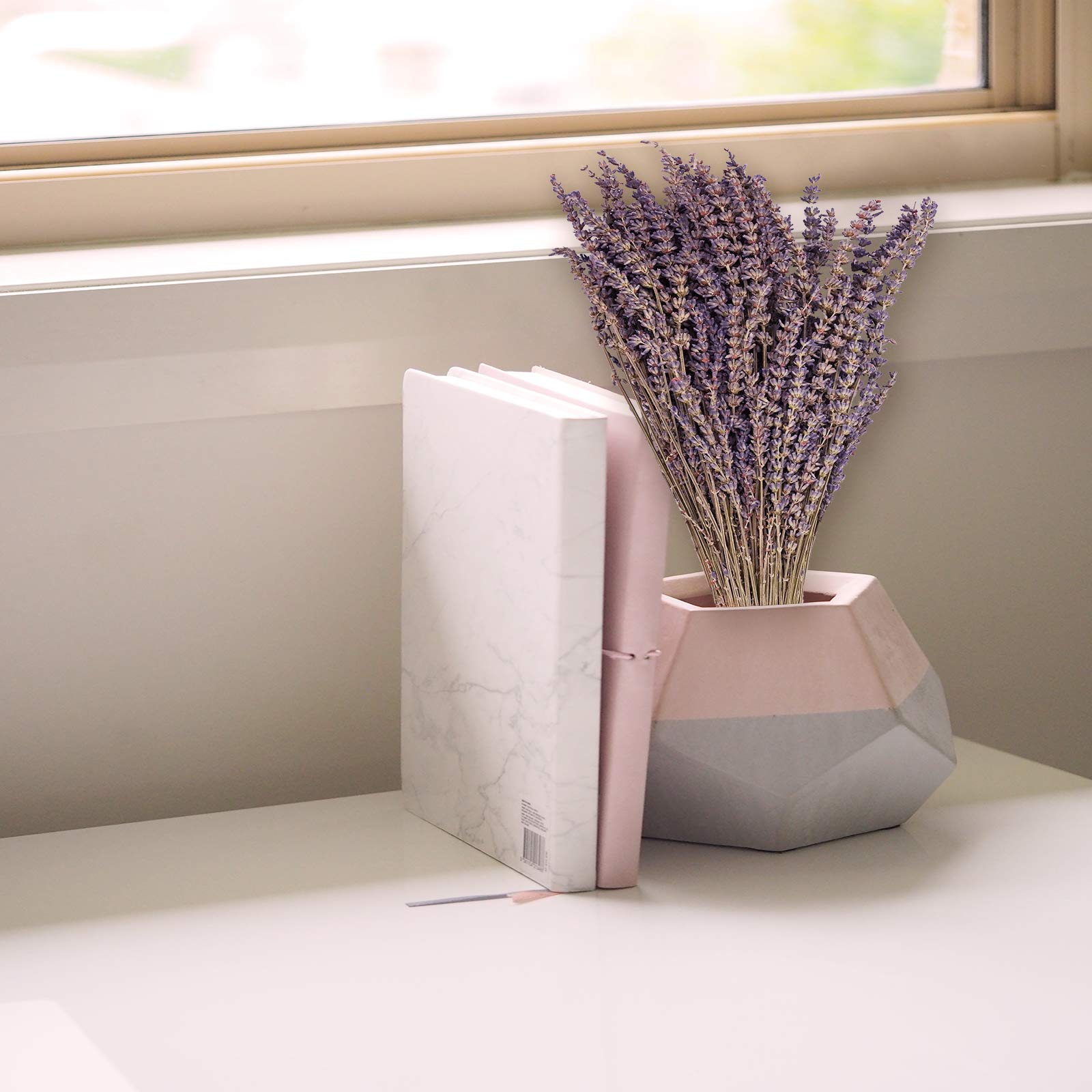 Uieke lavender stems 16-17 inches offer flexible vase arrangements