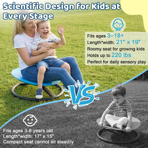 UIIKOLB Spinning Chair easy-clean surface cleans quickly after busy days.