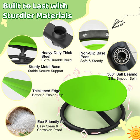 UIIKOLB eco-friendly PP surface is easy to wipe clean