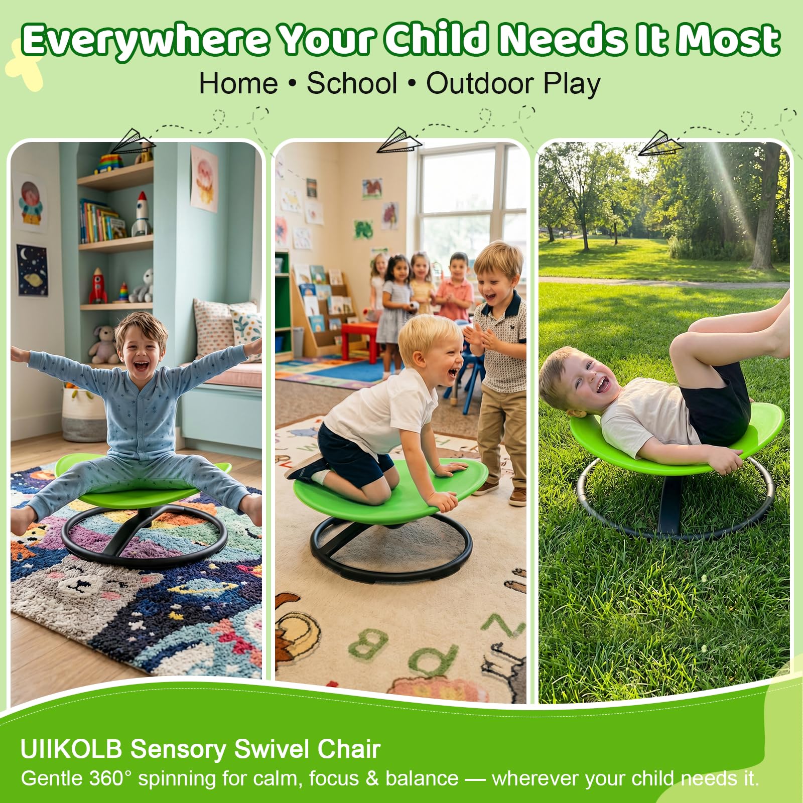 UIIKOLB sensory chair suited for home or classroom use and gifts