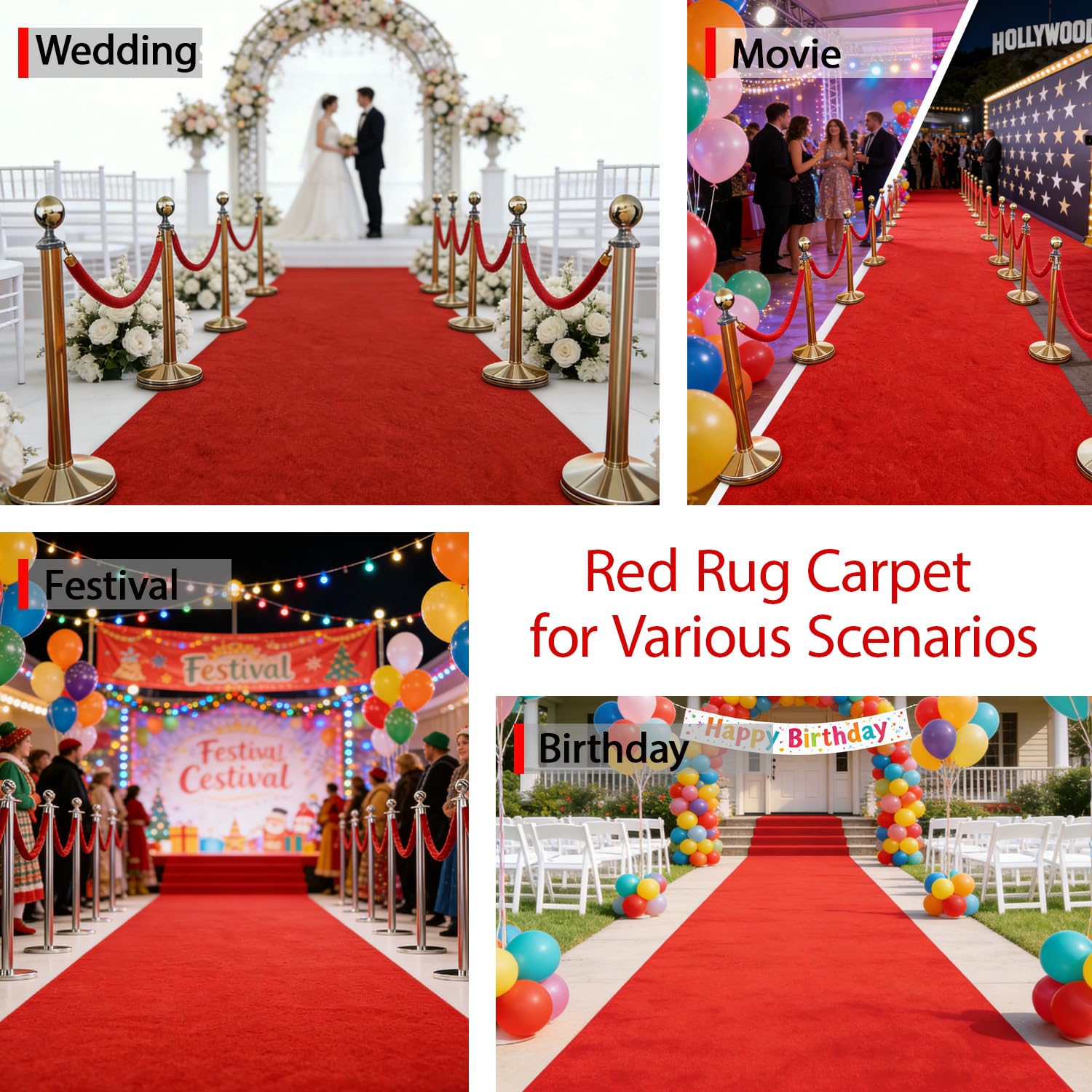 Uimiduosoy indoor/outdoor adaptation suits ceremonies, banquets, and open-air celebrations.