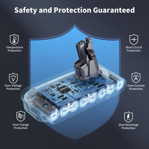 Uionvot anti-slip battery design stays steady during use