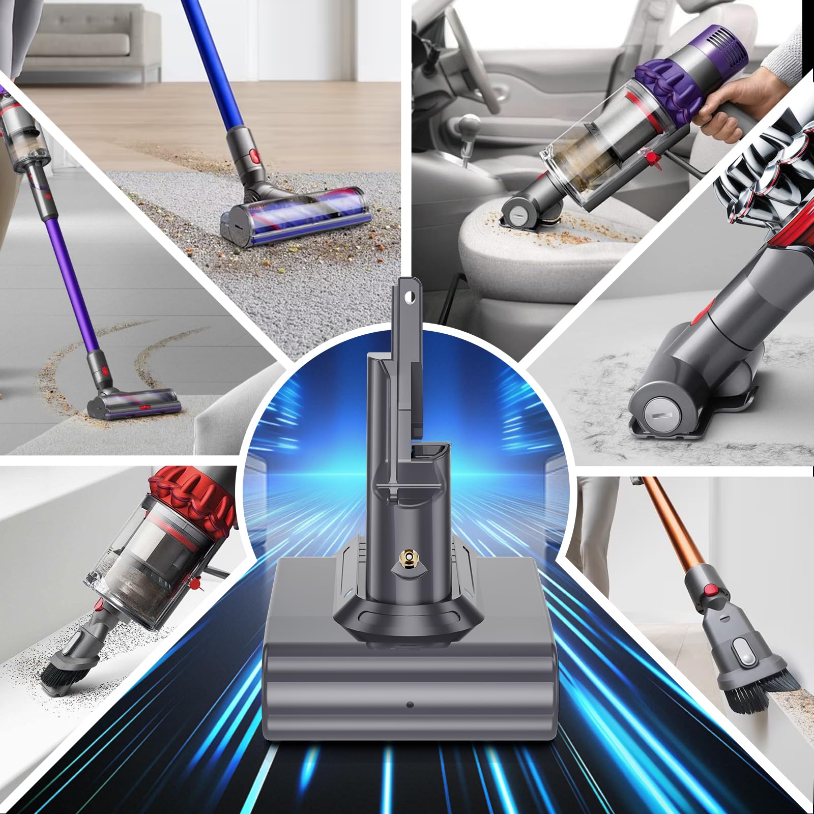 Uionvot replacement powers everyday cleaning across carpets and hardwood