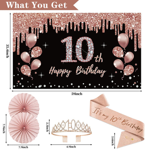 Uiorgui rose gold backdrop creates elegant photo spots.
