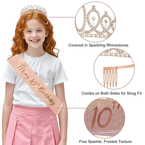 Uiorgui rose gold balloons 21-pack add festive shimmer.