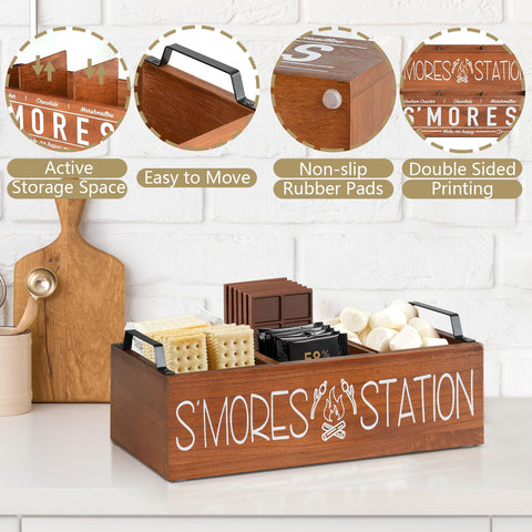Uipame gift-ready smores kit suitable for camping trips and family gatherings.