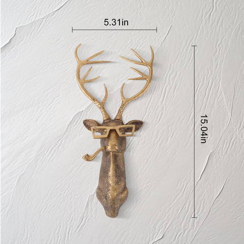 UITWMKTG gold rabbit ears wall decor brings whimsical charm to bedrooms and offices