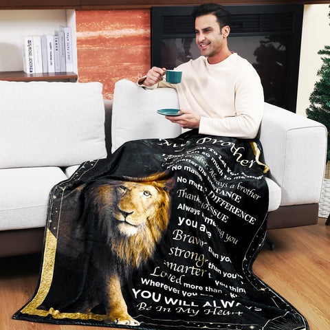 Ujifuis snuggle-ready blanket shown on a couch for relaxed evenings.