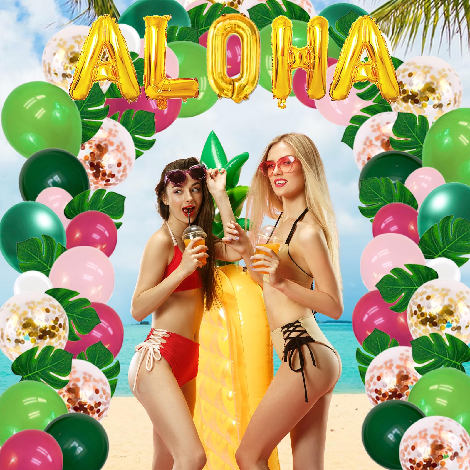 UJoyant pineapple honeycomb center adds whimsy to the table