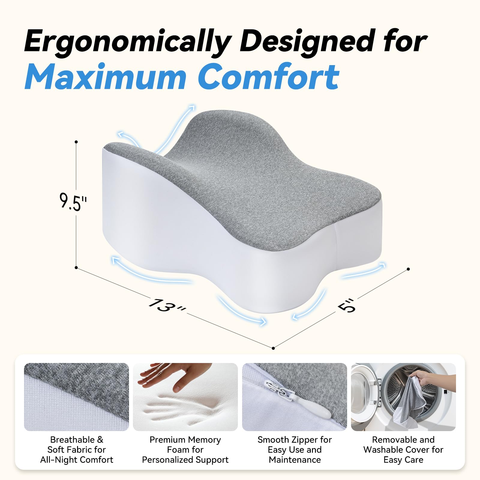 UJPFEO breathable cover keeps skin cool and dry.