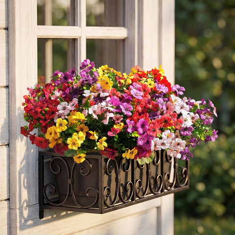 UJROQI vibrant multicolor blooms create instant curb appeal outdoors