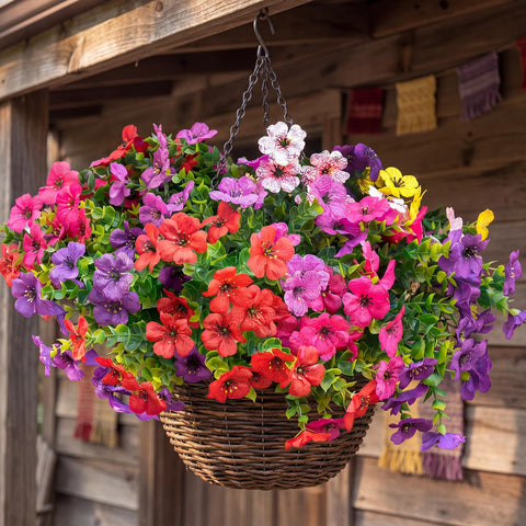 UJROQI low maintenance outdoor floral arrangement