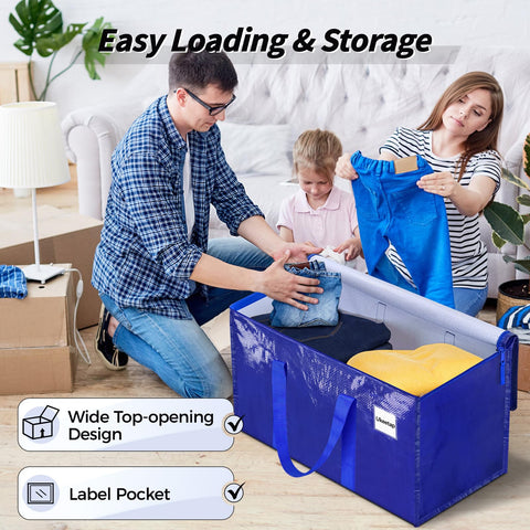 Ukeetap clear material and built-in label pocket help you stay organized