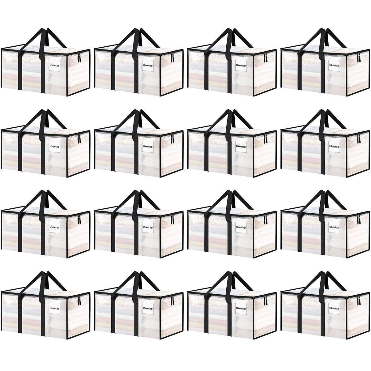 Ukeetap moving bags side view shows sturdy construction for heavy loads.