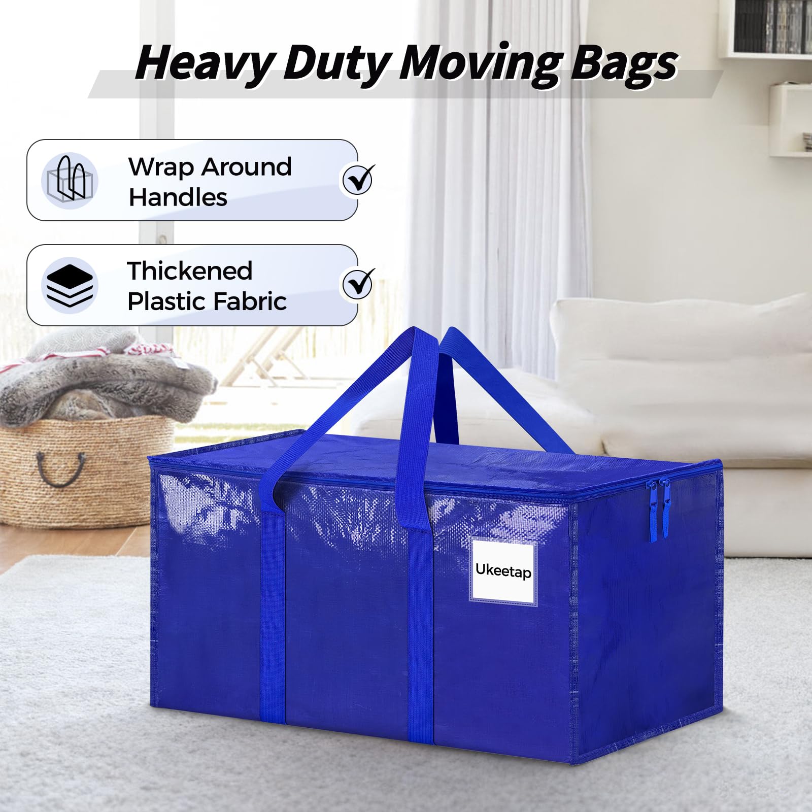 Ukeetap water-resistant and tear-resistant fabric protects belongings