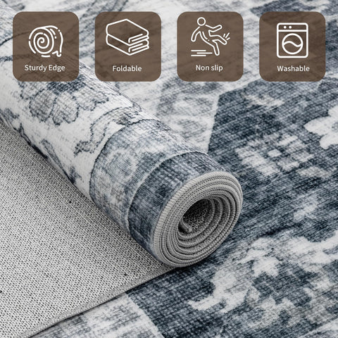 UKISS rug is suitable for family rooms, bedrooms, nurseries