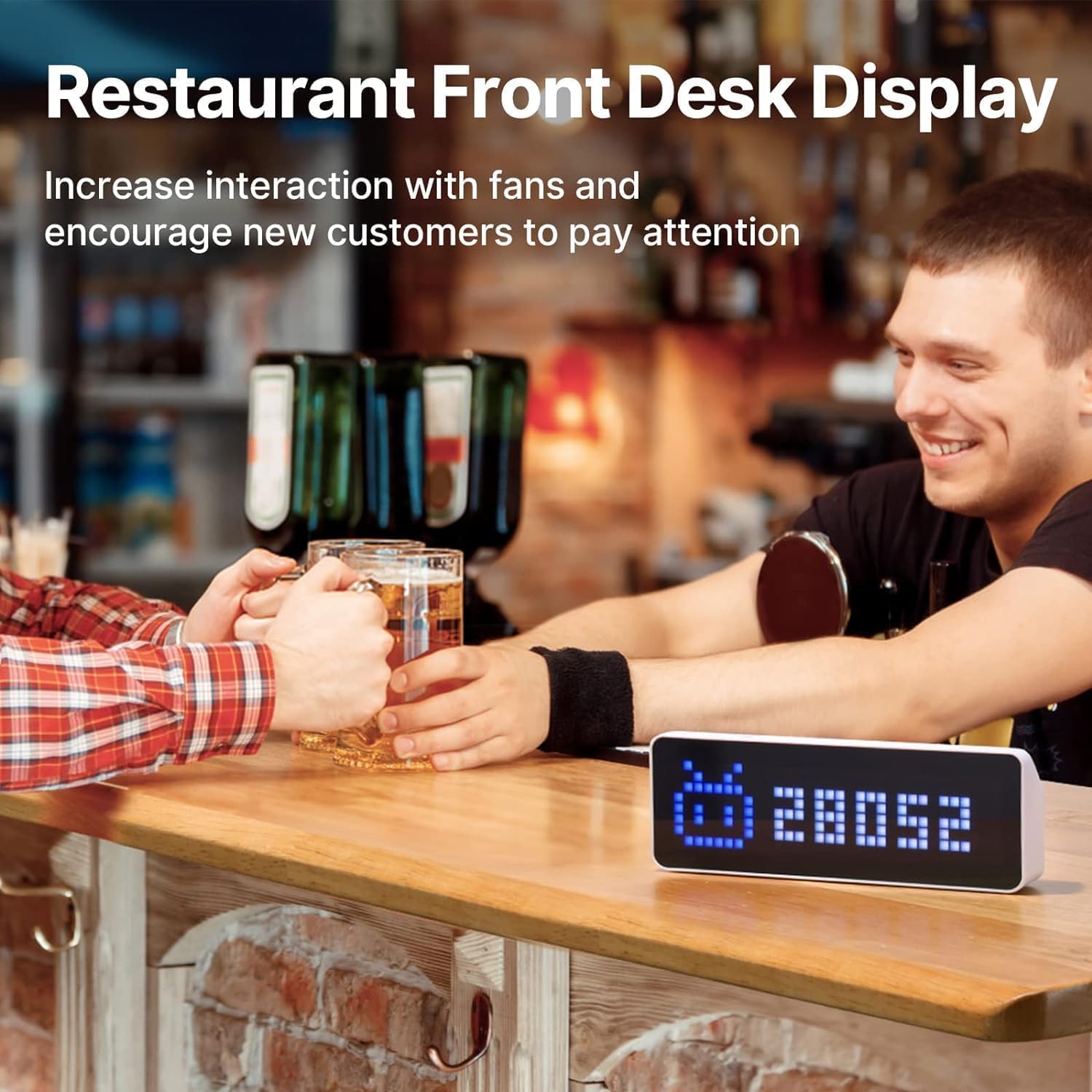 ULANZI TC001 gaming desk setup adds a futuristic vibe and status indicators.