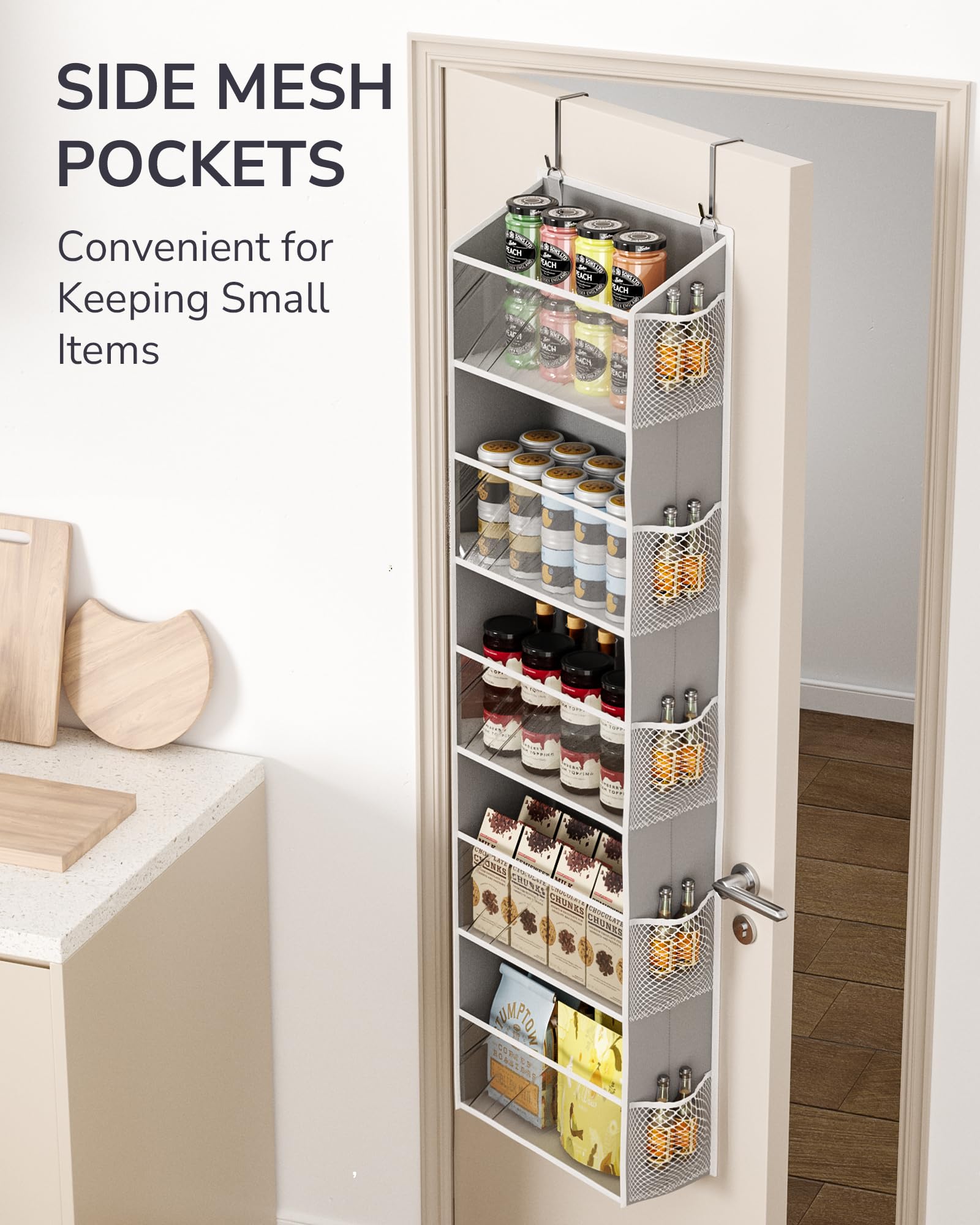 ULG five-pocket layout designed for tall bottles and toiletries.