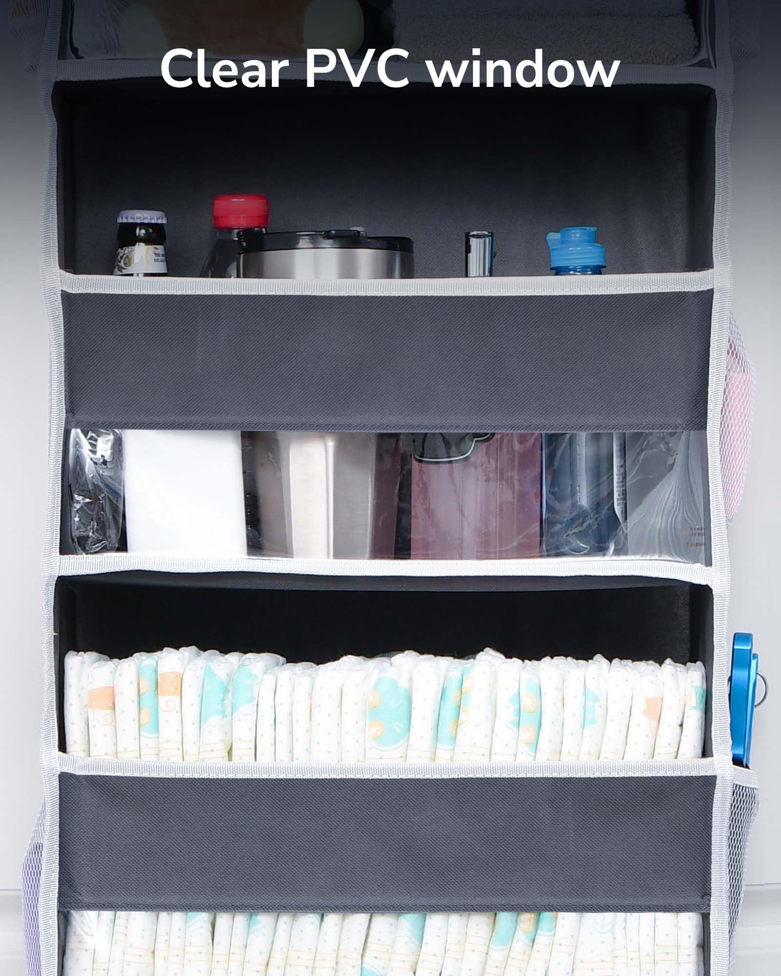 ULG organizer reinforced front and sides maintains shape when loaded