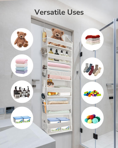 ULG door organizer side pocket detail for quick access to small items