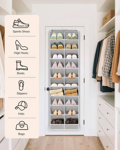ULG versatile door or wall mount storage for multi-purpose organization
