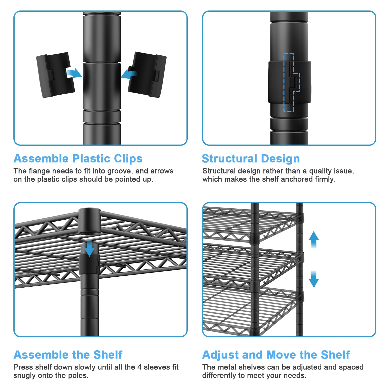 Ulif E1 anti-tip stability feature ensuring secure placement