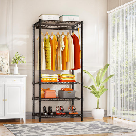 Close-up of the Ulif H4 mini closet frame highlighting robust joints for long-lasting support.