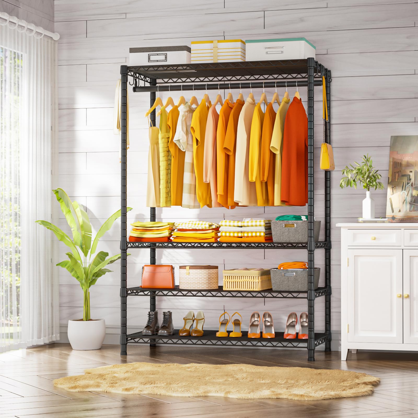 Ulif H4 Plus adjustable shelves demonstrate flexible storage options