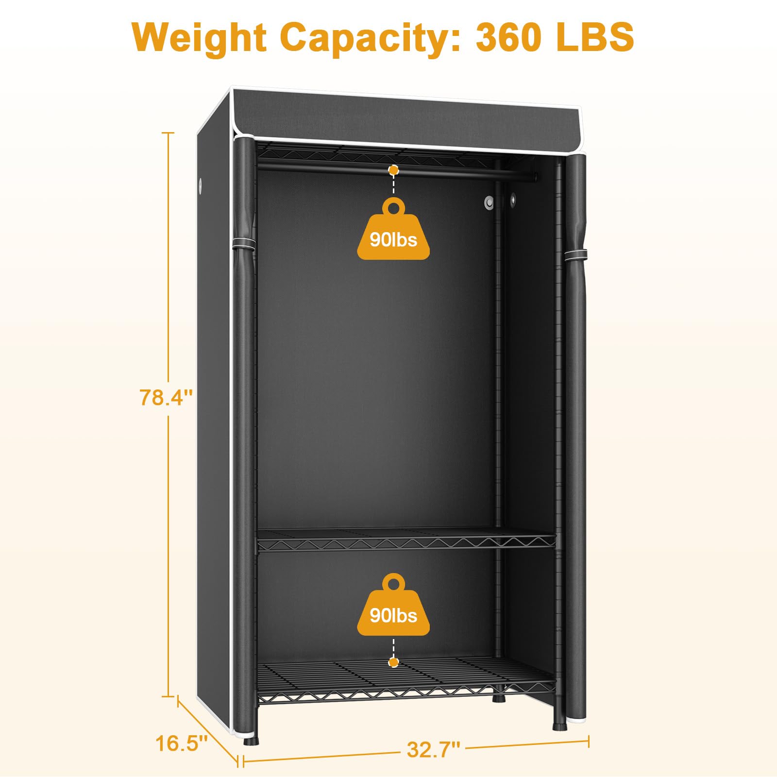 Anti-tip accessories on ULIFHOME H5C improve stability