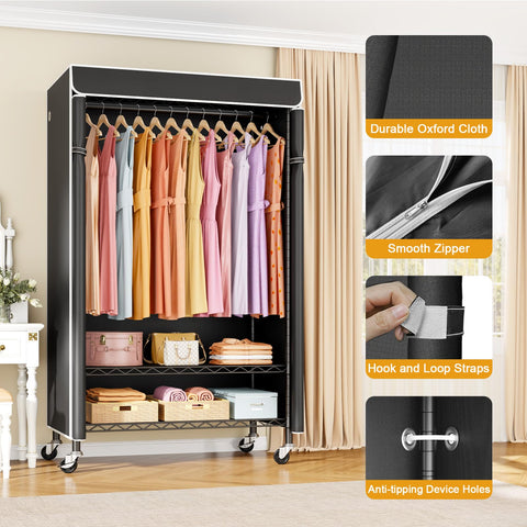 ULIFHOME P6C anti-tip design adds stability in tight spaces