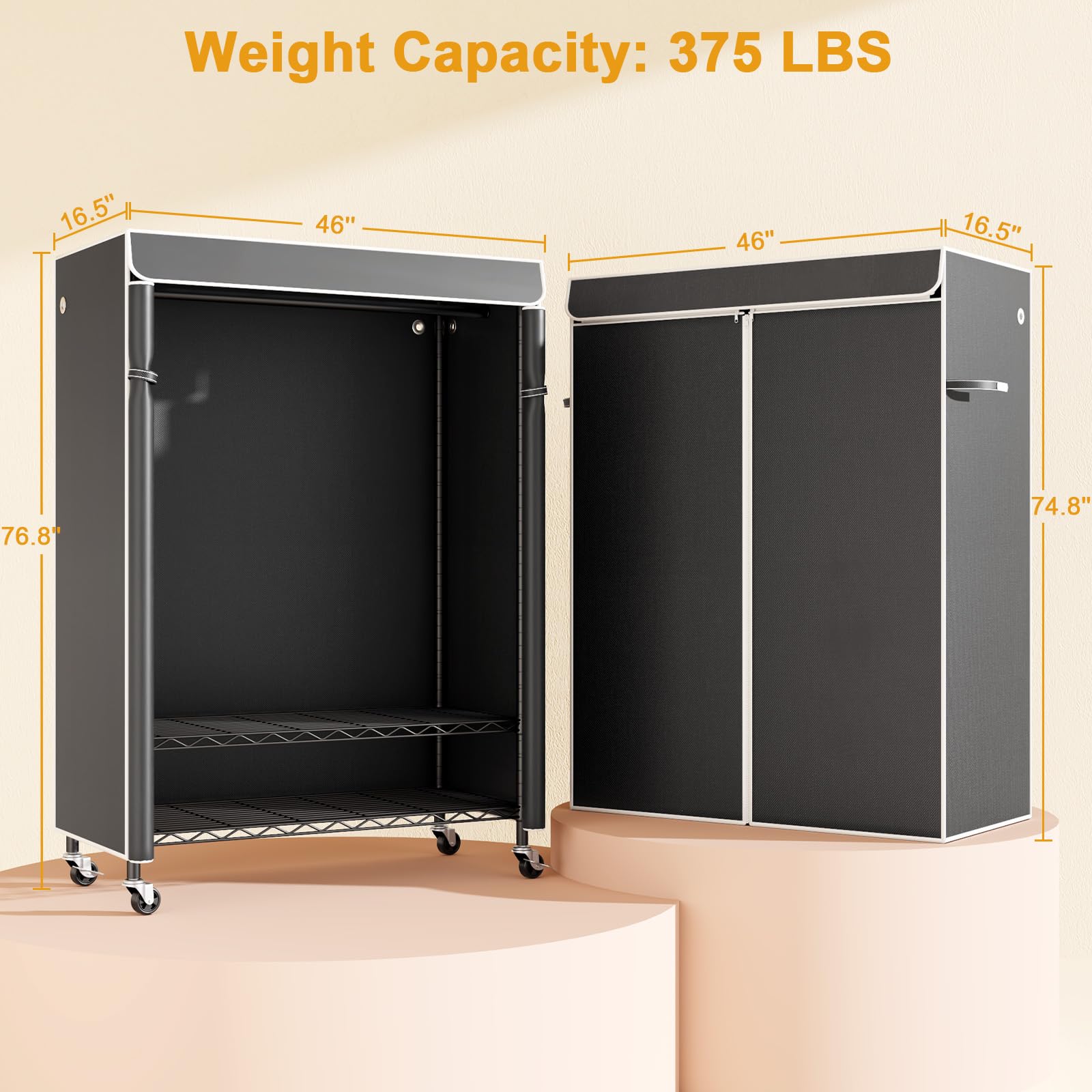 ULIFHOME P6C Plus anti-tip stability enhances safety in busy spaces.