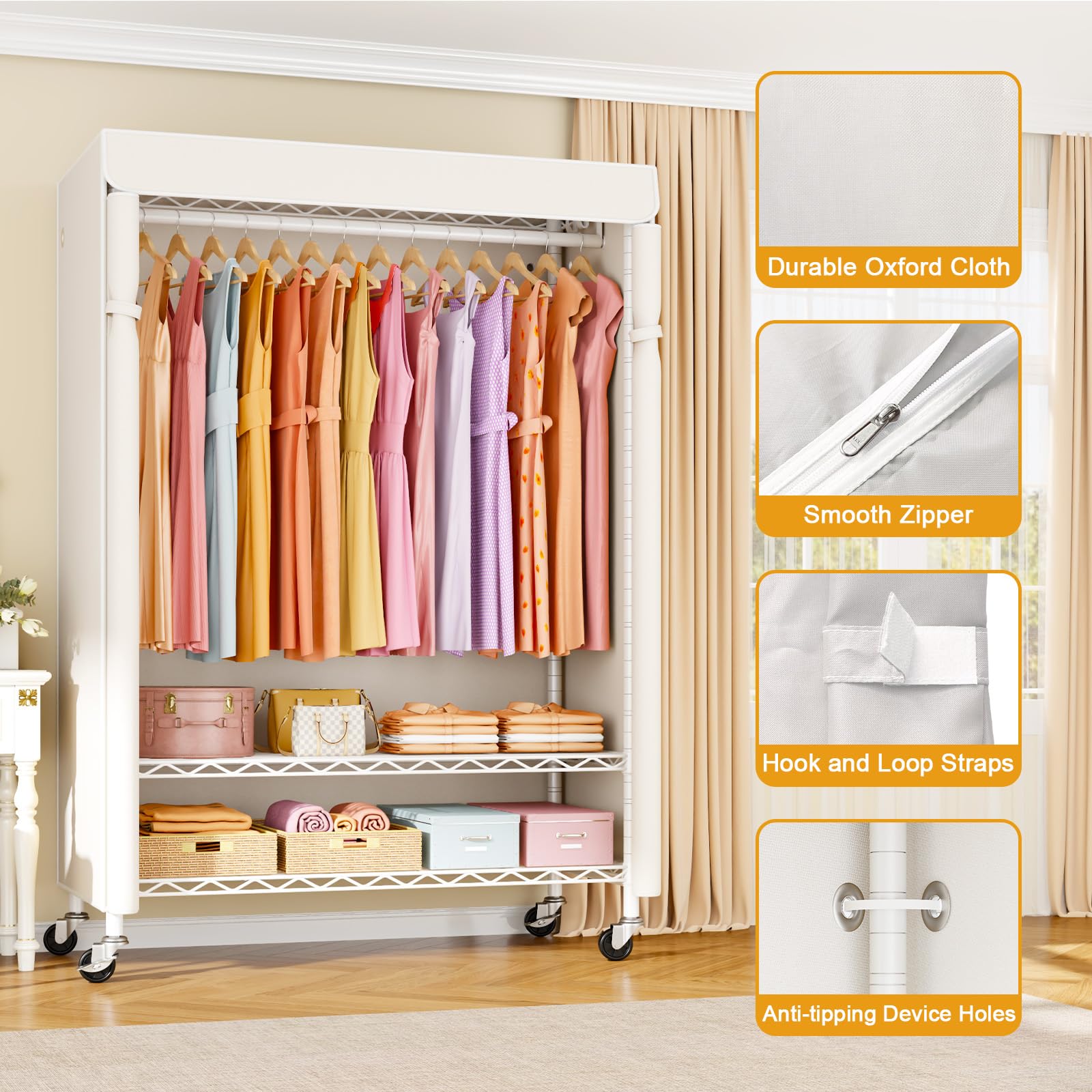 ULIFHOME P6C Plus tool-free assembly allows quick setup without tools.