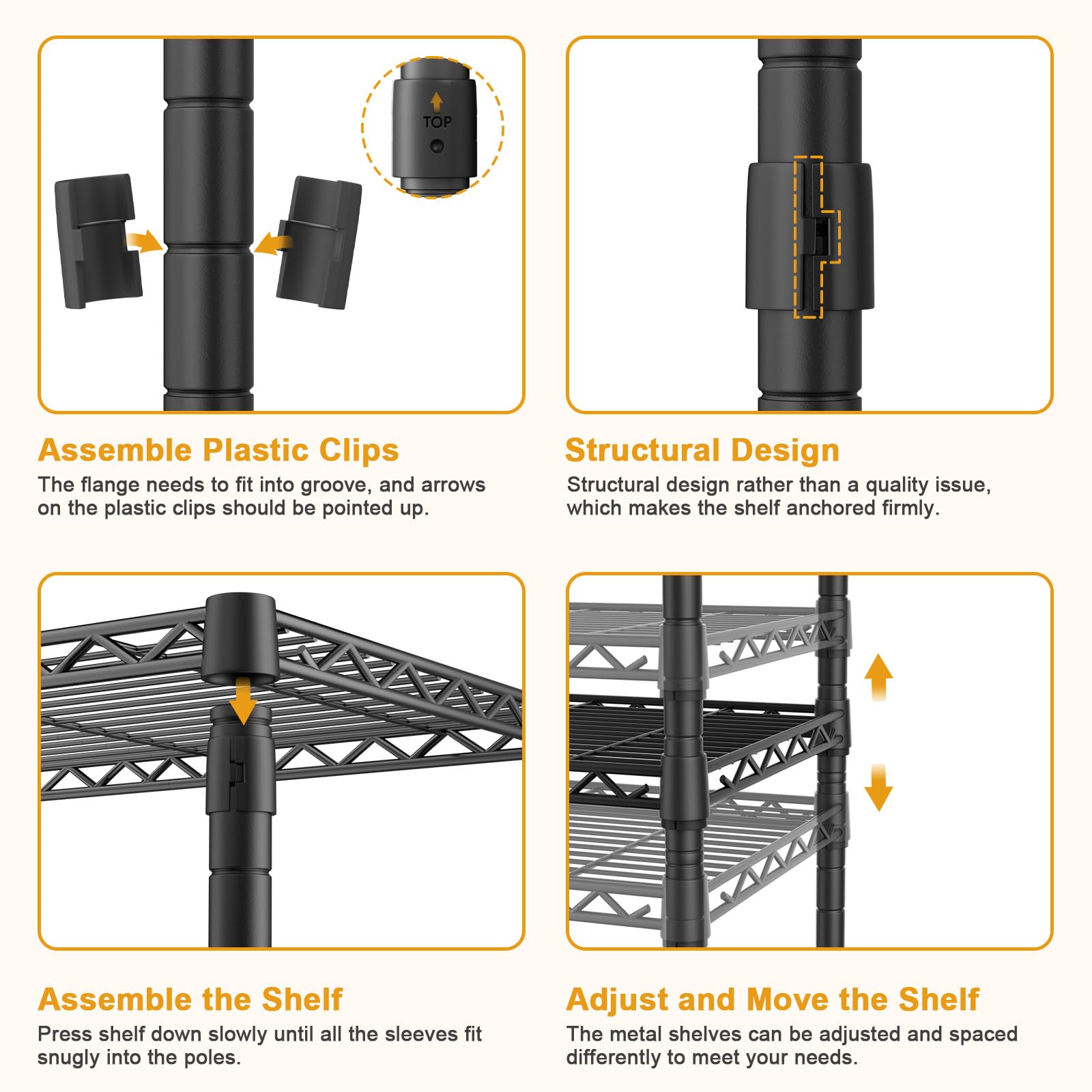 ULIFHOME P6C portable closet on wheels saves space efficiently