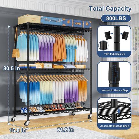 ULIFHOME P8 Max with lockable wheels for easy, secure relocation.