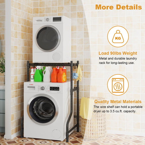 ULIFHOME U16 adjustable-height rack adapts to uneven floors