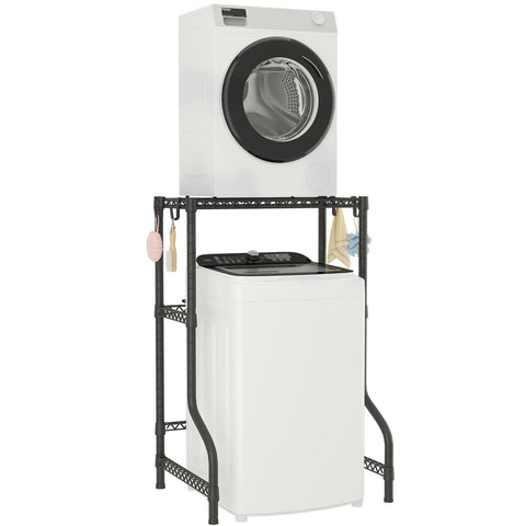 ULIFHOME U16 over-washer-dryer rack maximizing space in small laundry rooms