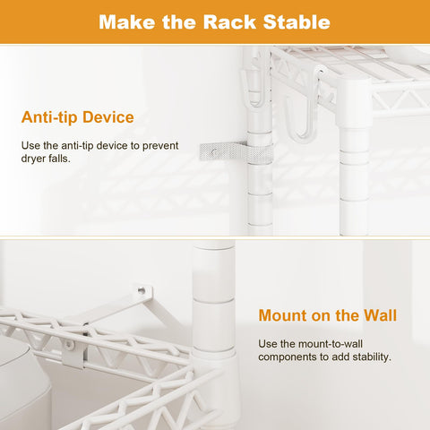 ULIFHOME U16 compact shelf area ideal for detergents and supplies.