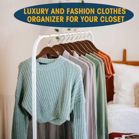 Ulimart anti-rust swivel hook for easy access to garments from any angle