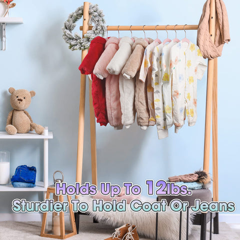 Ulimart closet-space-maximizer hangers streamline nursery storage and maximize space