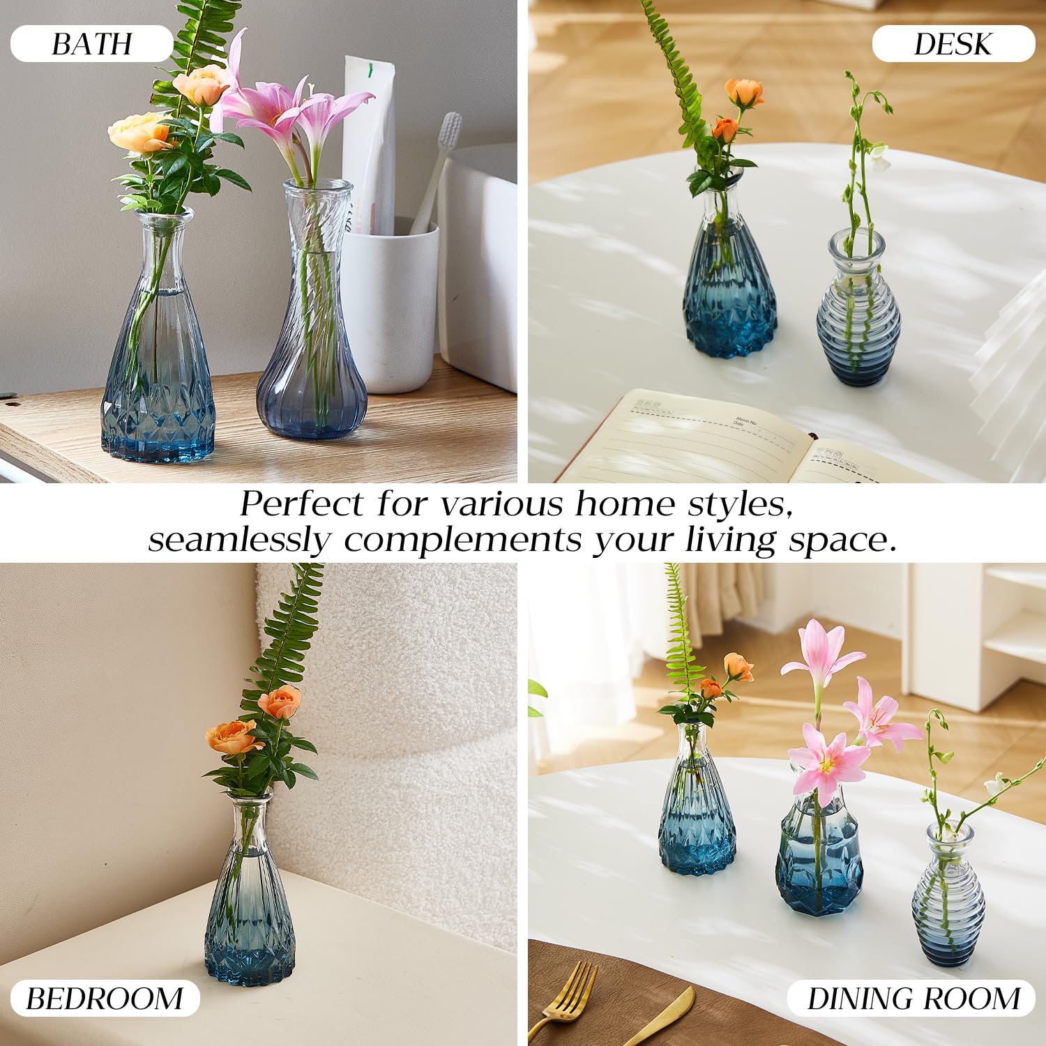 Ulodimi bulk bud vase pack 20 ready for events and decor projects