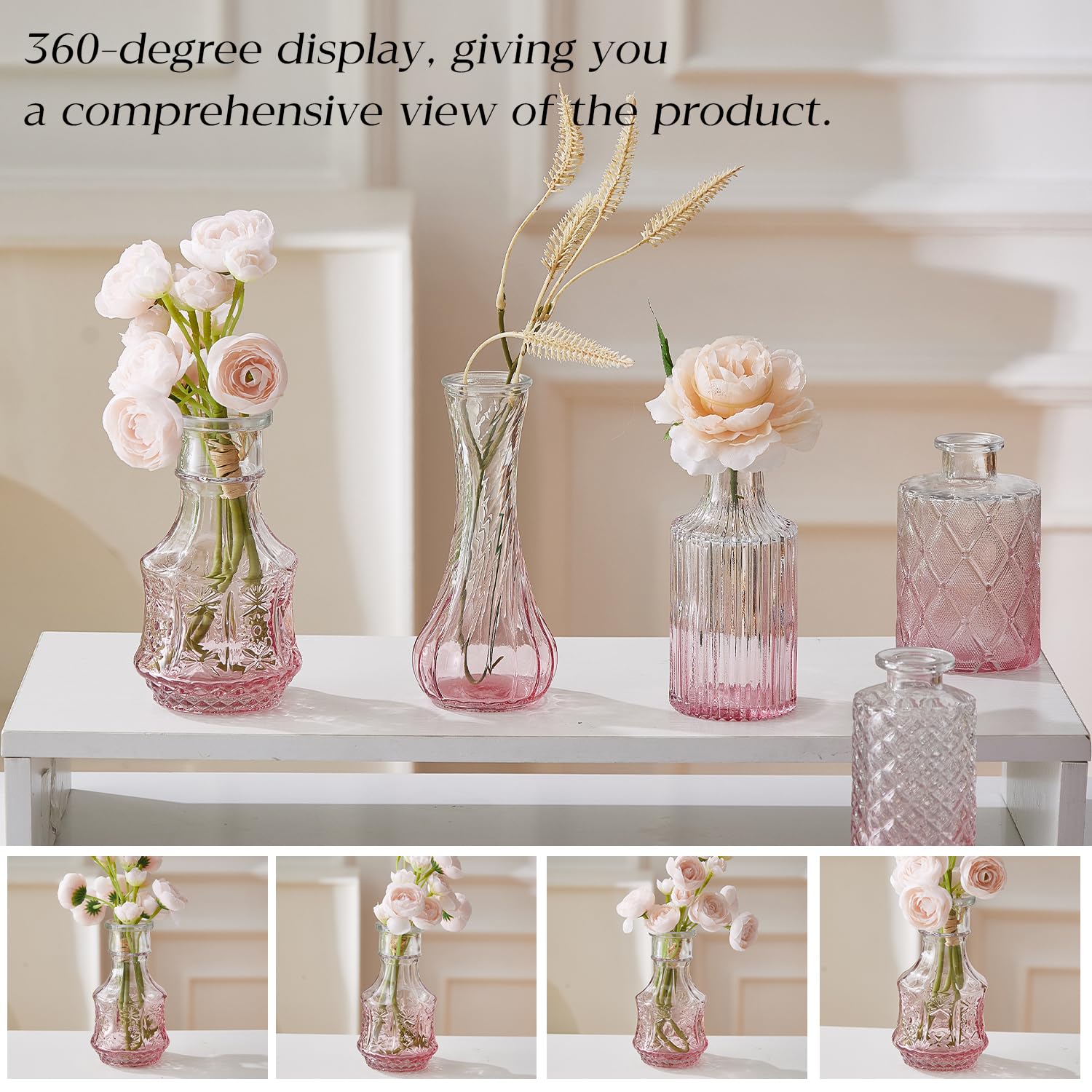 Ulodimi bulk 20 vase set provides convenient event decor.